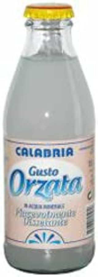 24 Bottigliette di Orzata bibita Calabrese gassata in acqua Calabria da 18 cl 352675110