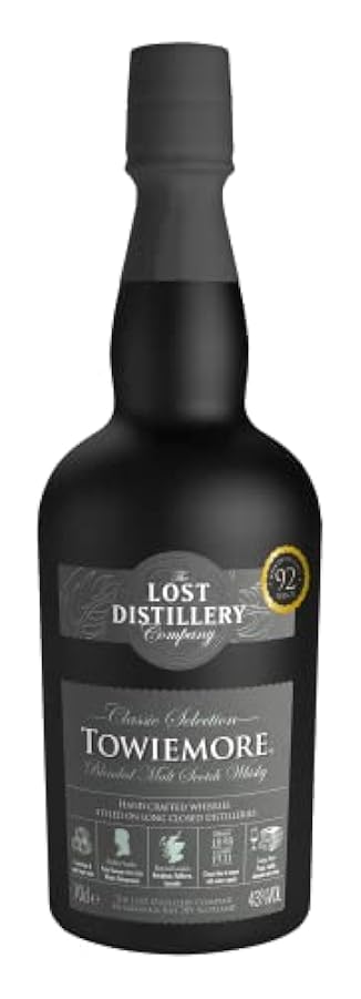 Towiemore The Lost Distillery TOWIEMORE Classic Selection Blended Malt Scotch Whisky 43% Vol. 0,7l in Tinbox - 700 ml 56831604