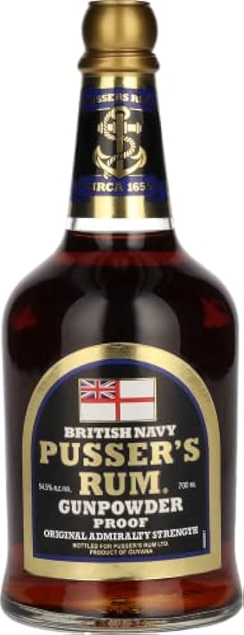 Pusser´s British Navy Rum Black Label Gunpowder Pr