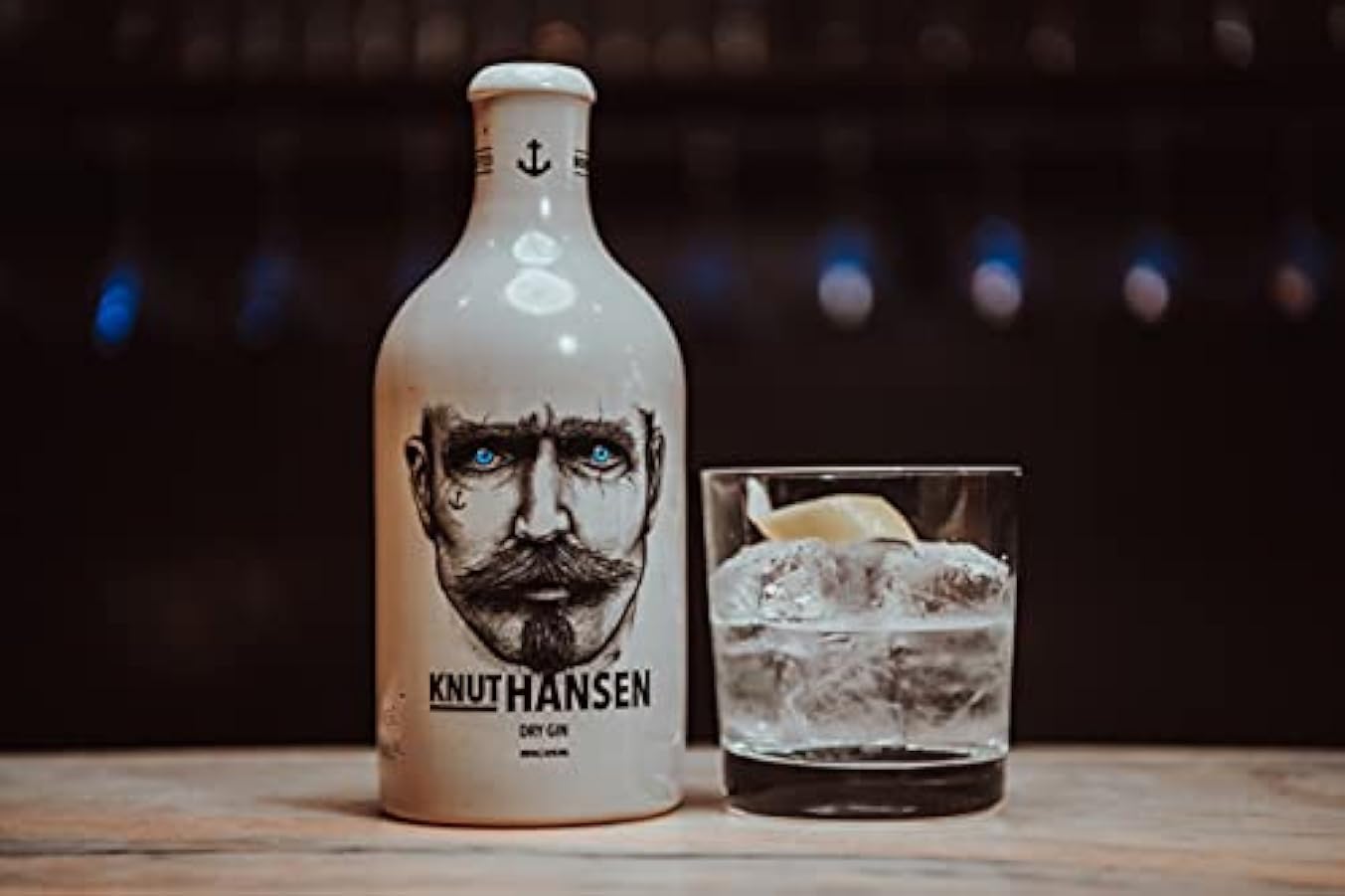 Knut Hansen Dry Gin 42% Vol 0.5 l in Confezione Regalo con Keramiktasse 184574930