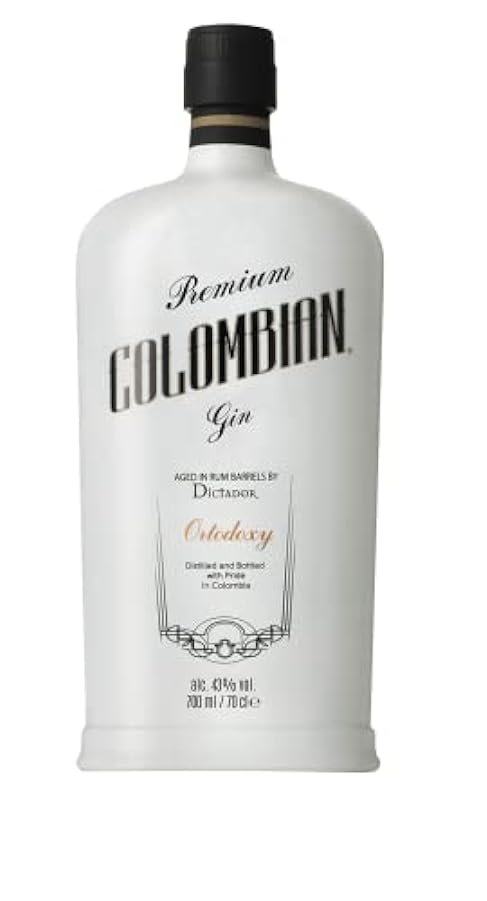 Dictador Ortodoxy Colombian Aged White Gin 43% Vol. 0,7