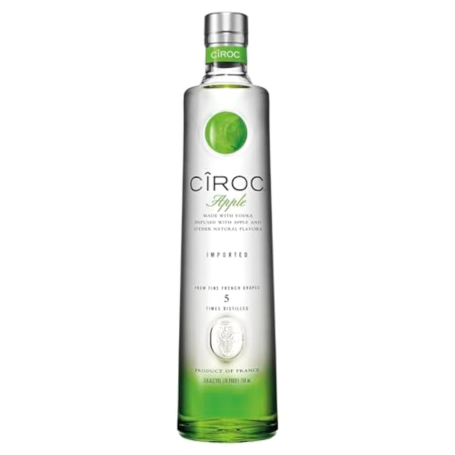 Cîroc APPLE Flavoured Vodka 37,5% Vol. 0,7l 146378638