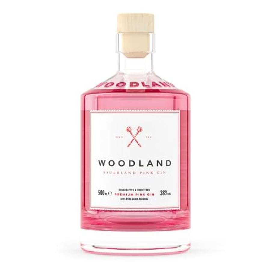 Woodland Sauerland Pink Gin 38% Vol. 0,5l 86909538