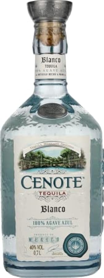 Cenote Tequila Blanco 100% Agave Azul 40% Vol. 0,7l 265