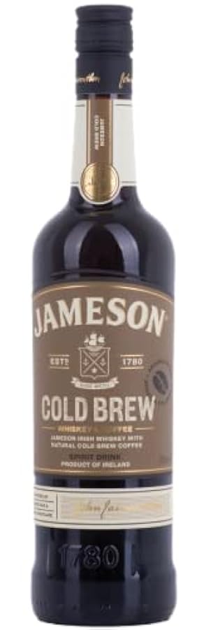 Jameson COLD BREW Whiskey & Coffee Spirit Drink 30% Vol. 0,7l 749445052