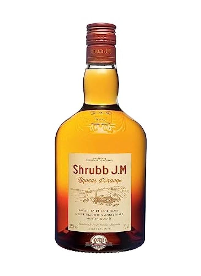 Rhum J.M Shrubb Liqueur d´Orange 35% Vol. 0,7l 755
