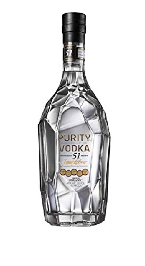 Purity CONNOISSEUR 51 RESERVE Organic Vodka 40% Vol. 0,