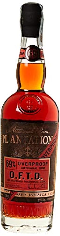 Plantation Rum O.F.T.D. Overproof Artisanal Rum 69% Vol