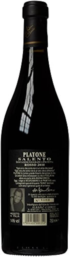 Platone Rosso Igt Alb.Carrisi 7534141 Vino, Cl 75 201104769