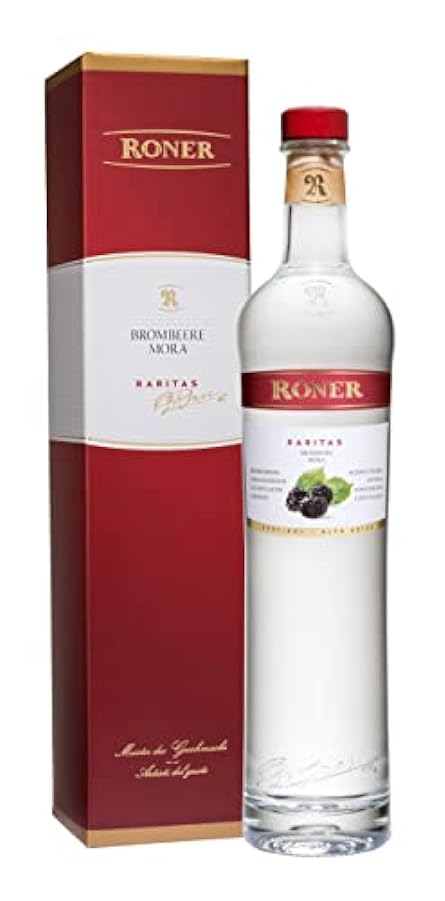 Roner Roner Raritas Mora Astucciato (1X 0,5L) - Acquavite Di More Di Prima Scelta Distilleria Artigianale Alto Adige Südtirol - 500 ml 205002516
