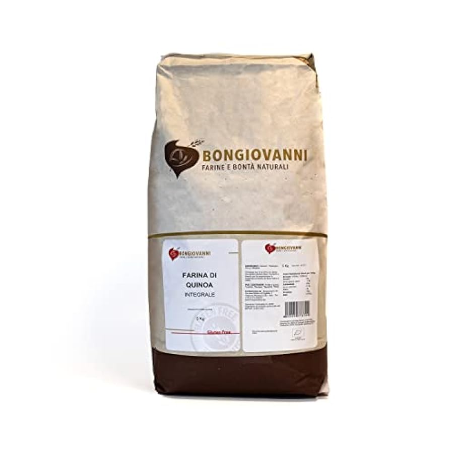 Bongiovanni Farine E Bonta´ Naturali Farina Di Quinoa Integrale 5Kg Bio 893264916