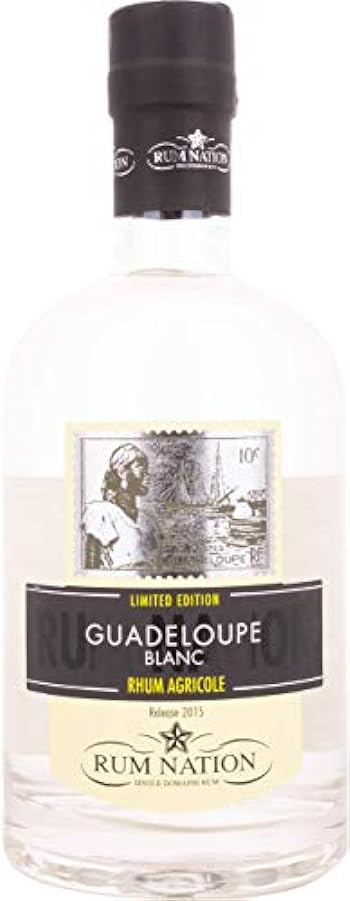 Rum Nation Guadeloupe Rhum Agricole Blanc Limited Edition 50% Vol. 0,7l 545555929