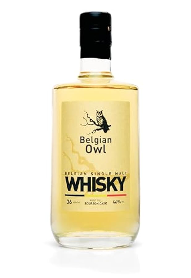 The Belgian Owl Single Malt Whisky 46% - 500ml in Giftb