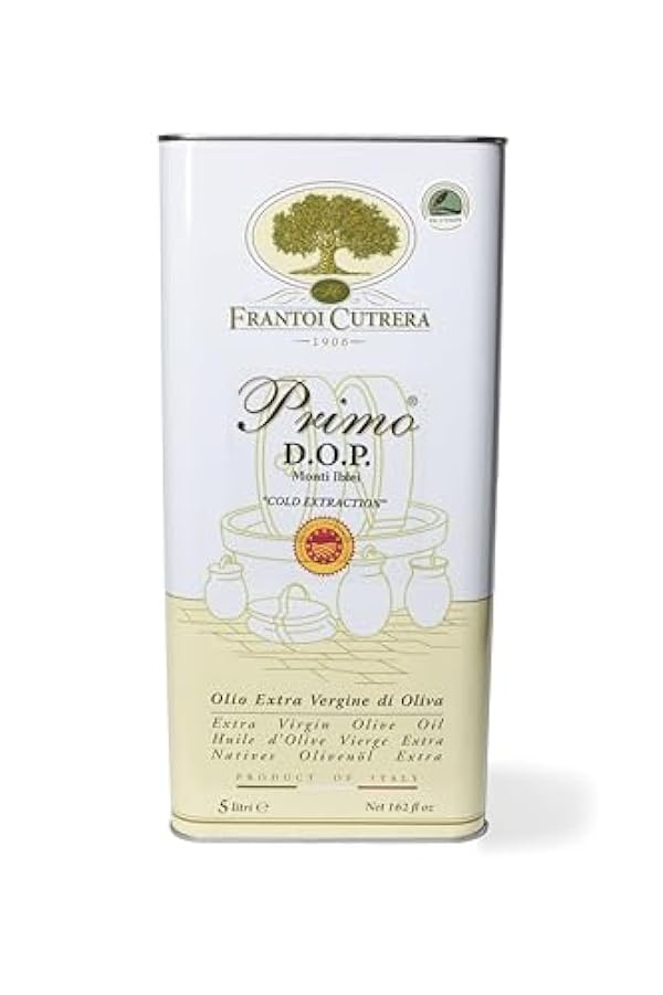 Frantoi Cutrera - Primo DOP - Olio Extravergine di Oliva - Latta - 5 lt 382554912