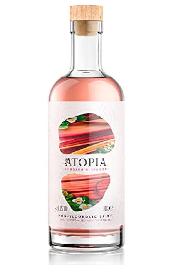 Atopia Liquore Analcolico Rhubarb & Ginger, 70cl 317017