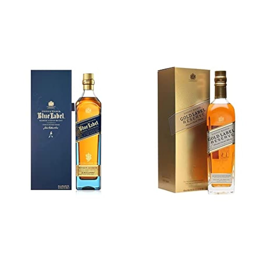 Johnnie Walker Blue Label Blended Scotch Whisky con Cof