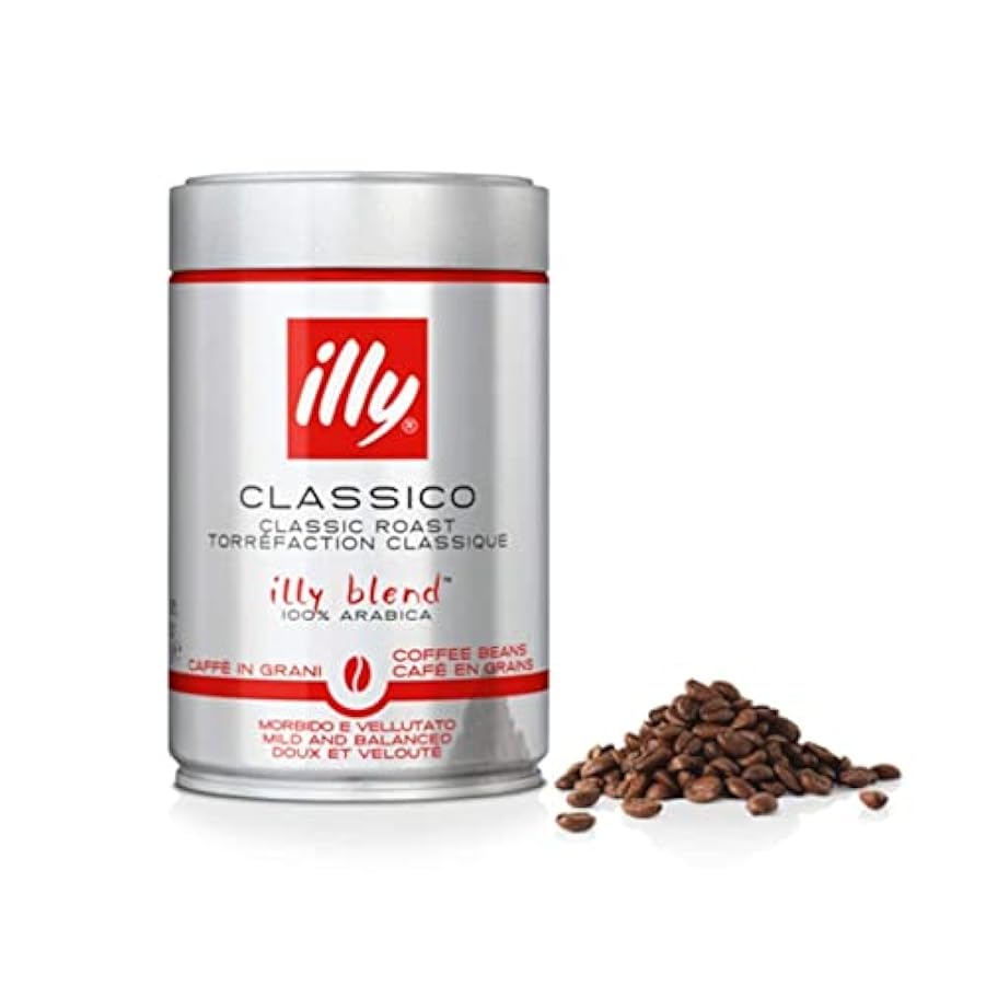 1 Kg Caffe Illy in Grani beans chicchi Tostato Classico
