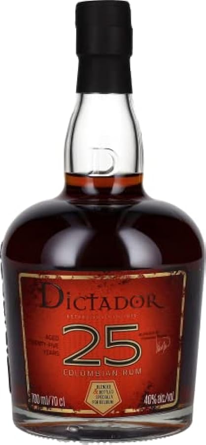 Dictador 25 Years Old Columbian Rum 40% Vol. 0,7l 88471