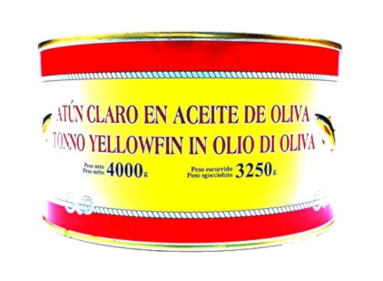 Tonno Spagnolo in Olio di Oliva 4kg - COSTA VASCA - [1 