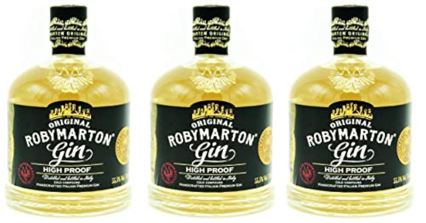 Robymarton Gin HIGH PROOF - Italian Premium Dry - Disti