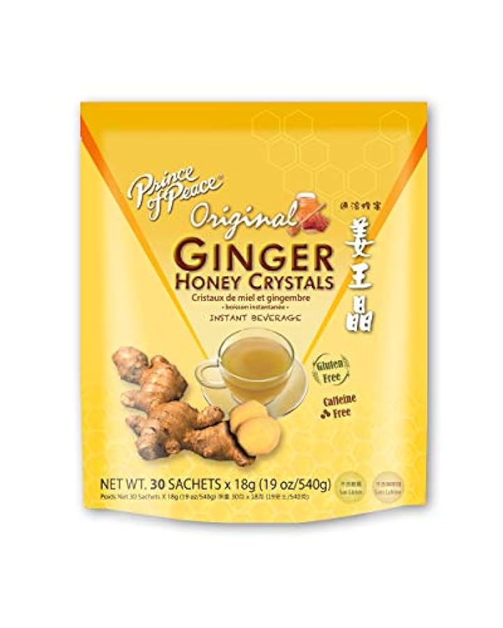 Prince of Peace Ginger Honey Crystals, 18gX30 Packets(5
