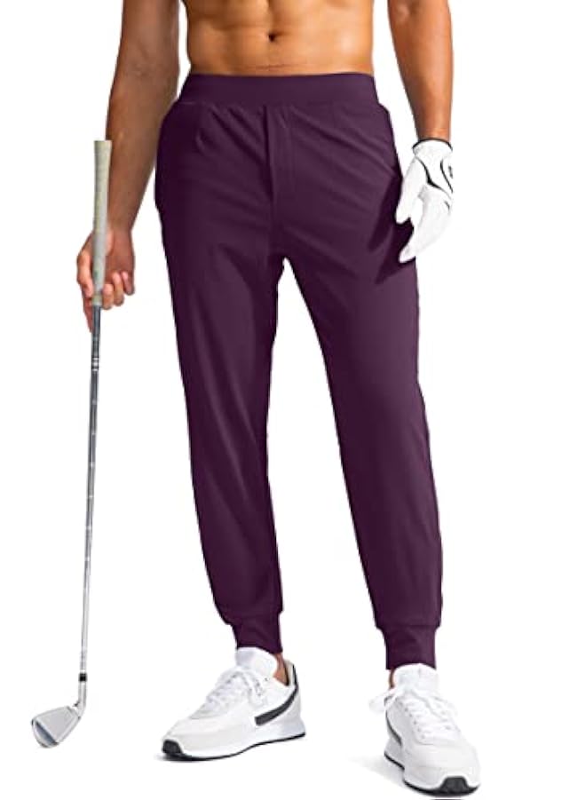G Gradual Pantaloni da jogging da golf da uomo con tasc