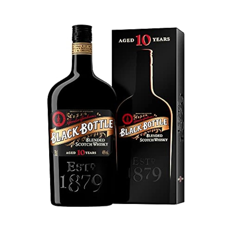 Black Bottle 10 Years Old Blended Scotch Whisky 40% Vol