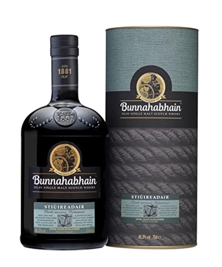 Bunnahabhain STIÙIREADAIR Islay Single Malt Scotch Whisky 46,3% Vol. 0,7l in Giftbox 144612858