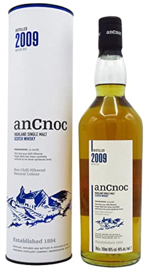 AnCnoc Vintage 2009 Highland Single Malt Limited Edition 2021 46% Vol. 0,7l in Giftbox 246149861