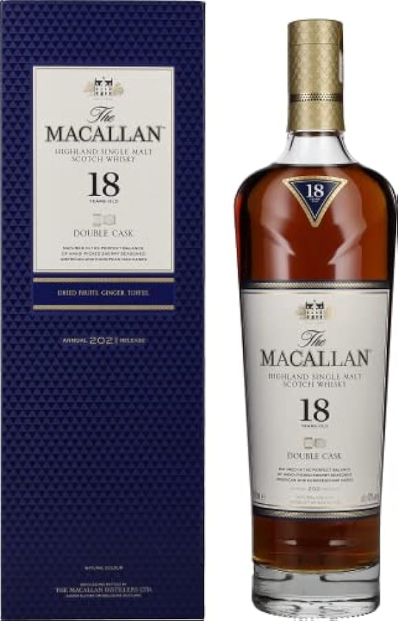 The Macallan 18 Years Old DOUBLE CASK 43% Vol. 0,7l in 