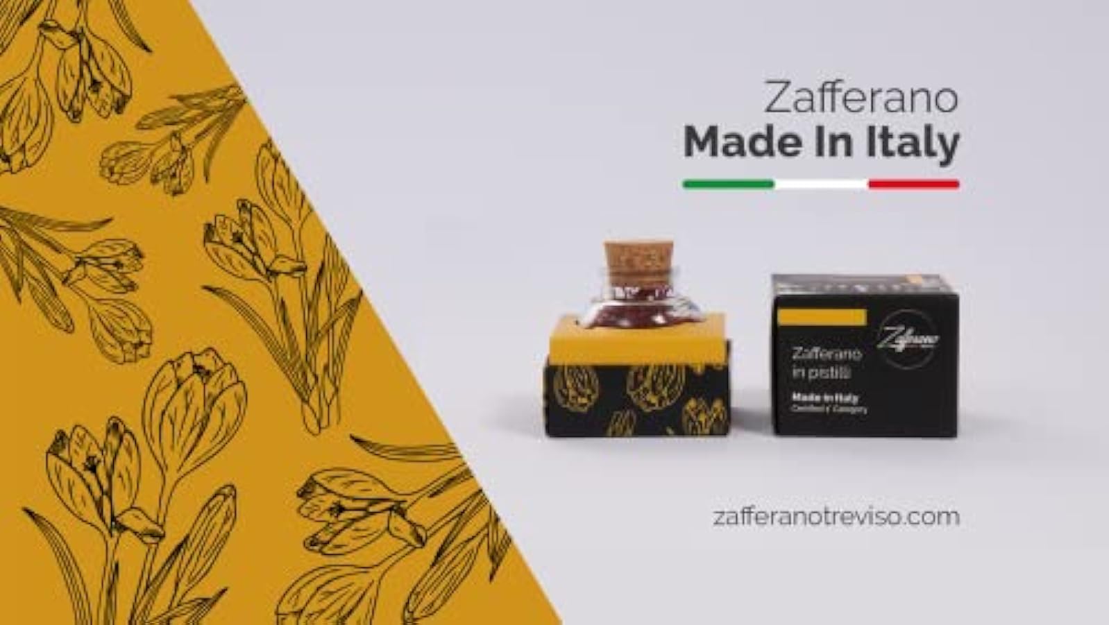 Zafferano Treviso | Pistilli di Zafferano purissimo in vasetto | 100% Made in Italy | 1 g | 30 porzioni 449263986