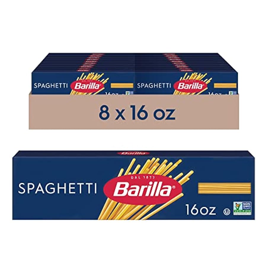 Barilla Spaghetti, 16 Ounce (Pack of 8) 767707758