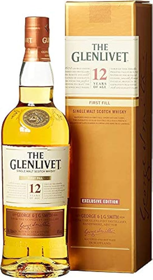 The Glenlivet 12 Years Old FIRST FILL Exclusive Edition 40% Vol. 0,7l in Giftbox 312867754