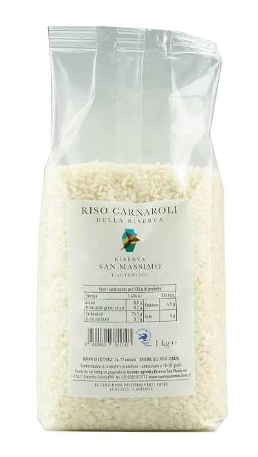 Riso Carnaroli Riserva San Massimo - 3 kg (3 confezioni