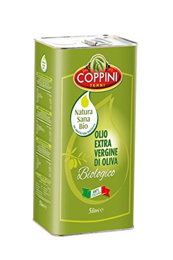 COPPINI TERNI Olio Extra vergine di Oliva Coppini Biologico Italiano - 5 L 787762072
