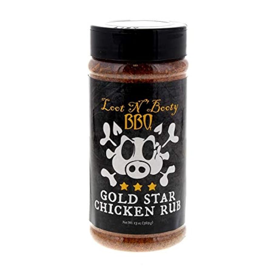 Loot N Booty BBQ ´Gold Star´ Chicken Rub - 36