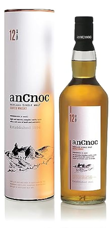 WHISKY ANCNOC 12 YO SINGLE MALT | 40 % vol. | 700 ml | 