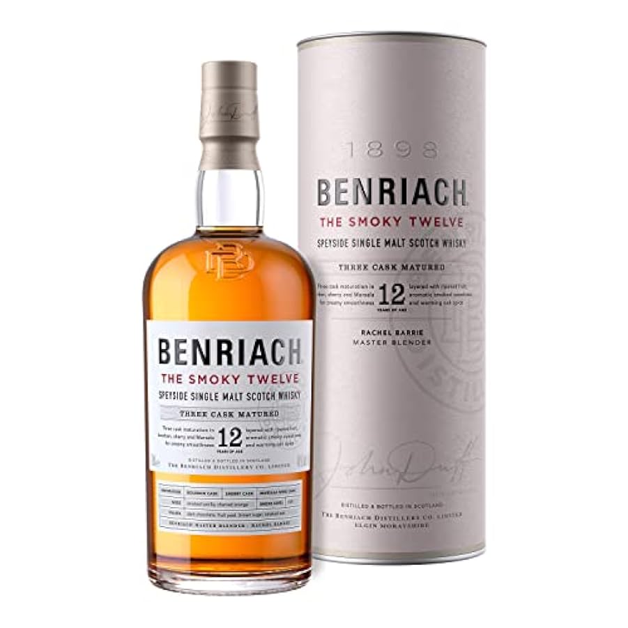 BenRiach The Smoky Twelve Single Malt Scotch Whisky - 7