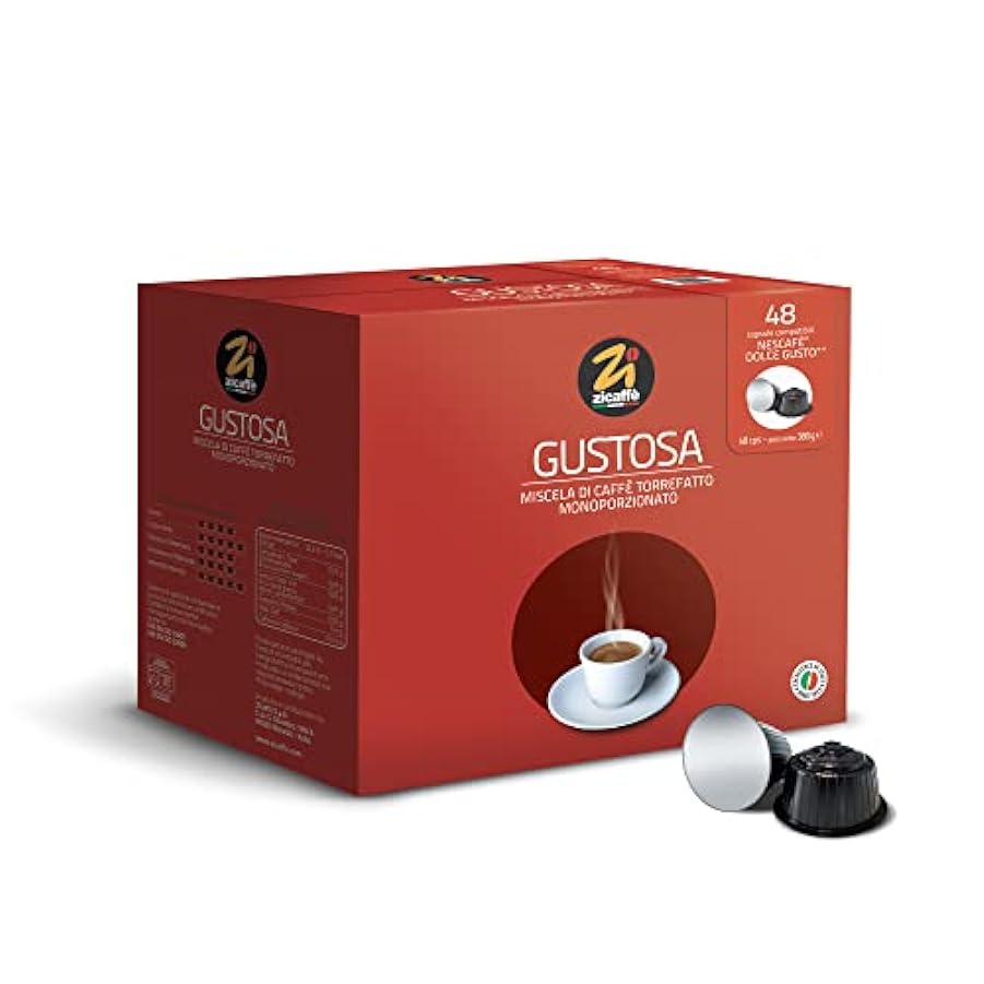 Zicaffè - Capsule Compatibili Dolce Gusto Gustosa - 96p