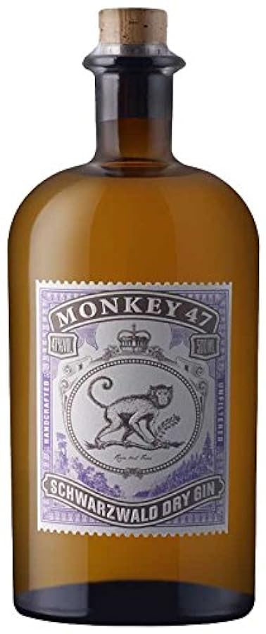 Monkey 47 Schwarzwald Dry Gin (50cl) - Size: 1 Bottle 9