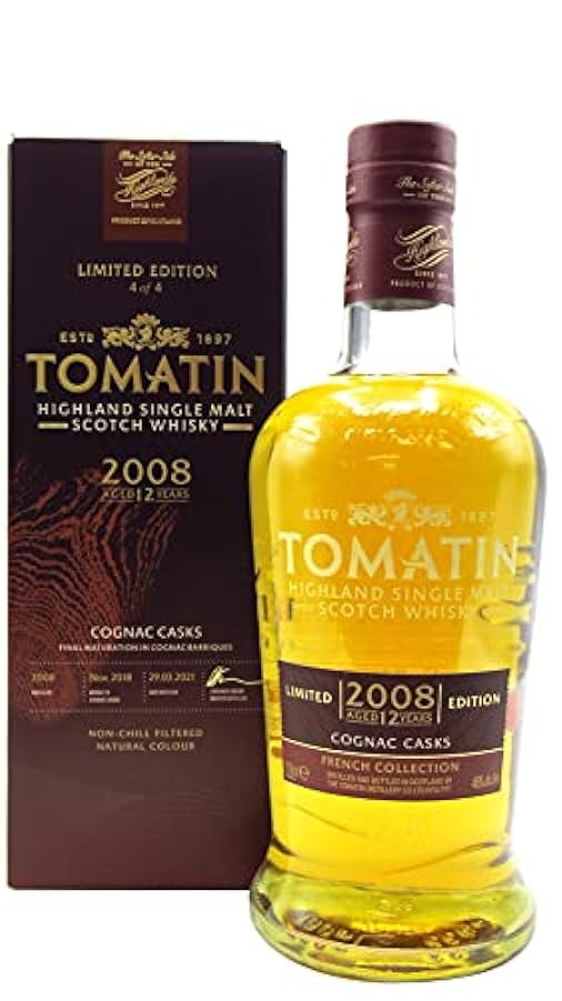 Tomatin - French Collection - Cognac Cask - 2008 12 yea