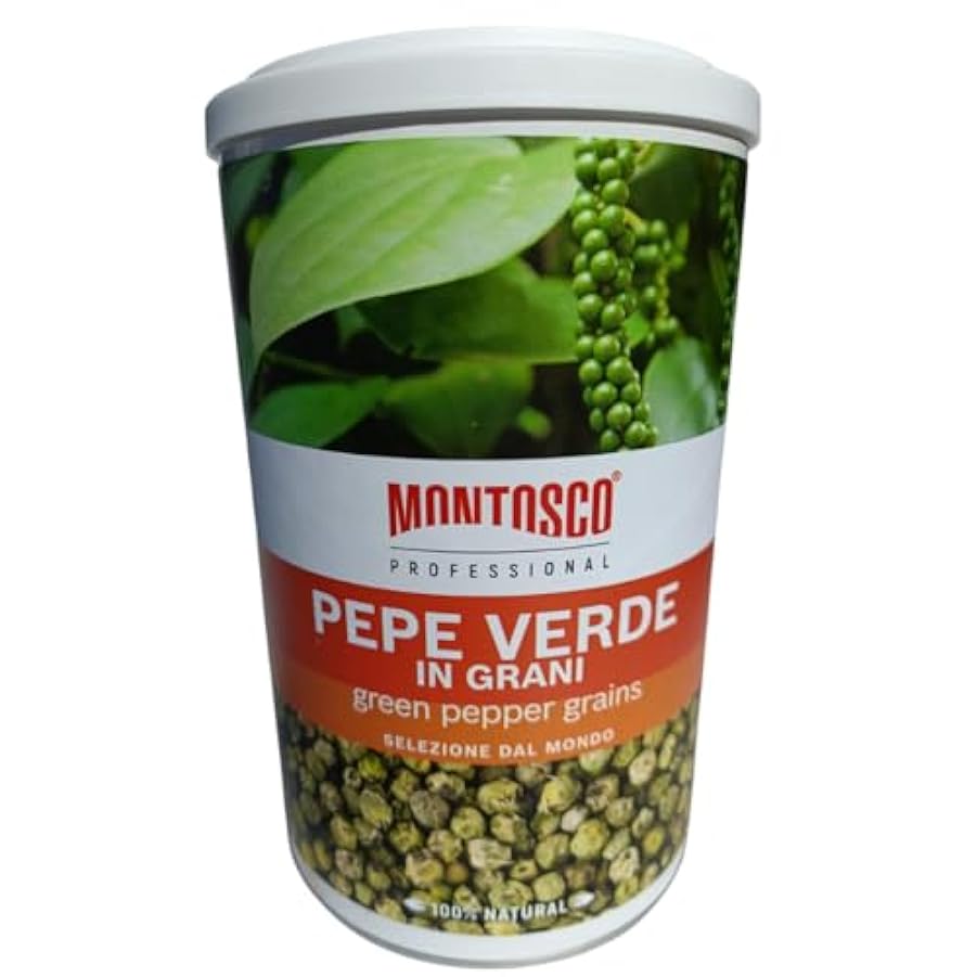 Pepe Verde in Grani Montosco Professional Barattolo da 300 g Spezie Condimenti 90750180