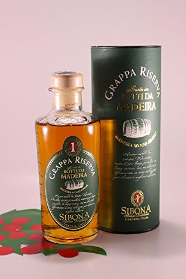 Grappa affinata in botti da Madeira 44% 50 cl. - Antica Distilleria Sibona 906886431
