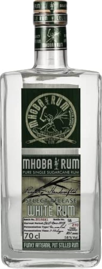 Mhoba Rum Select Bianco Rum - 700 ml 798593382
