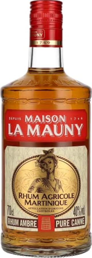 La Mauny 1749 Rhum Agricole Ambré 40% Vol. 0,7l 1849476