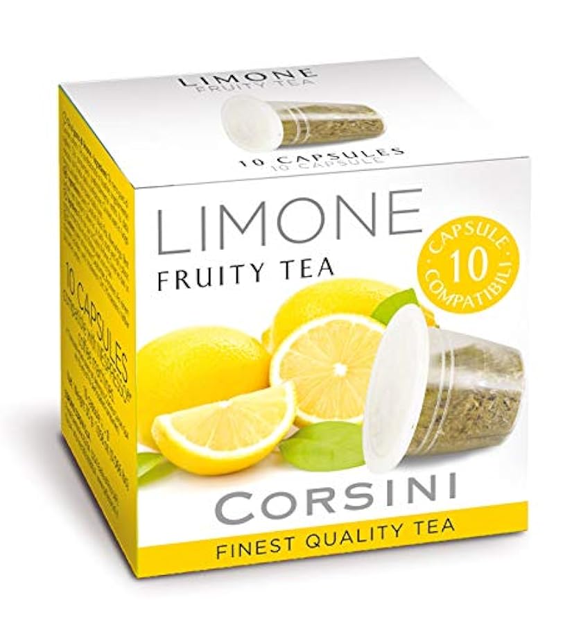 Caffè Corsini Caps Compatibili Nespresso Limone - 12 Co