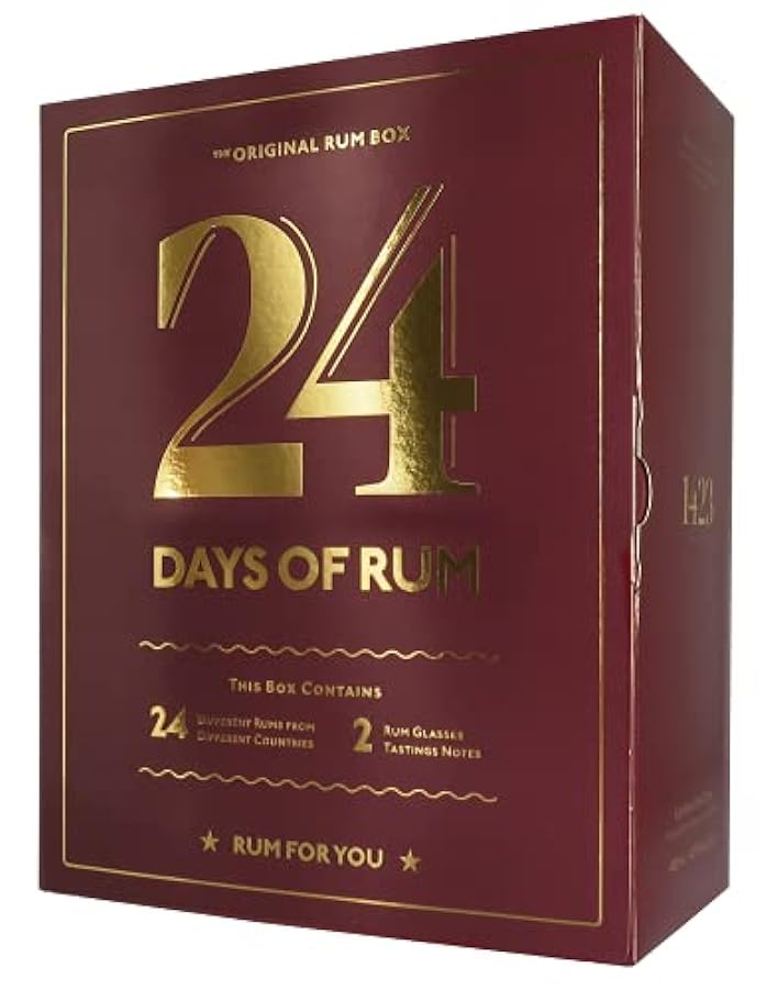 24 Days of Rum Original The Rum Box 0,48L (42,9% Vol.) 