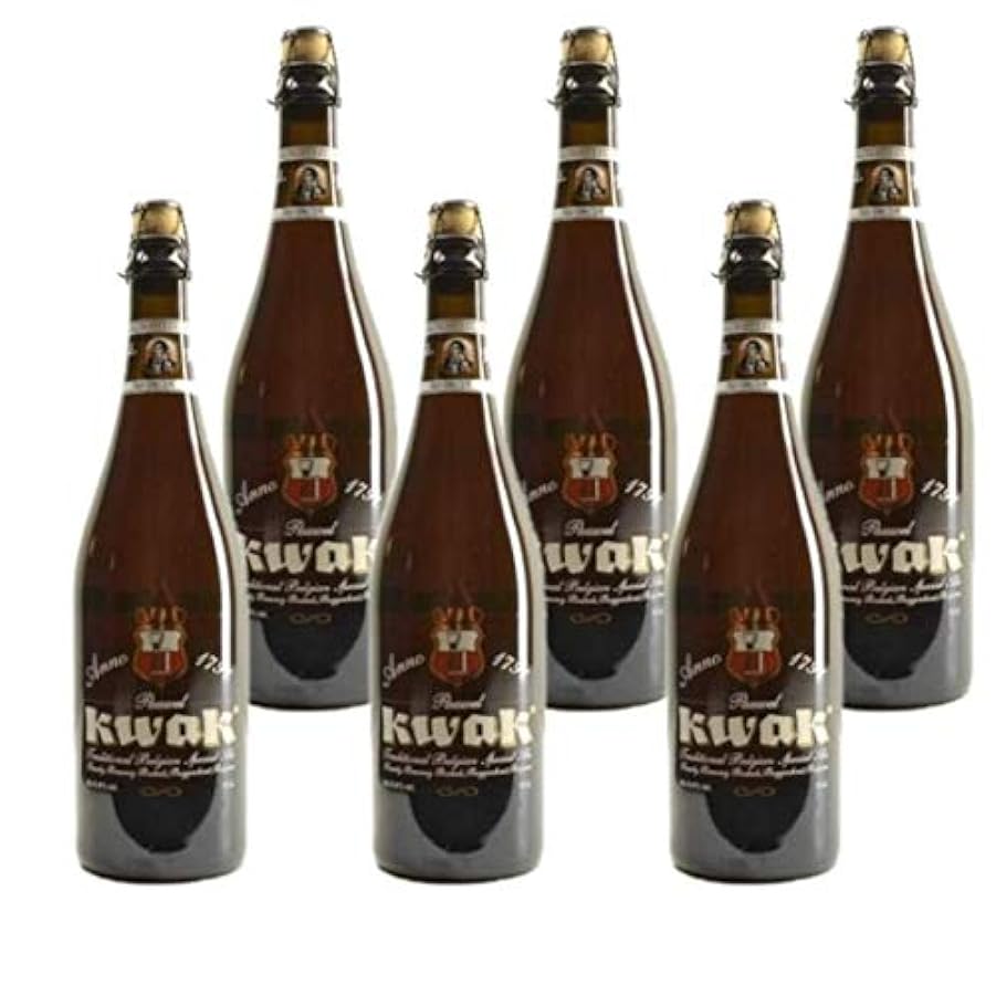 6 Bottiglie di KWAK Belgian Special Ale 75 cl 739462177