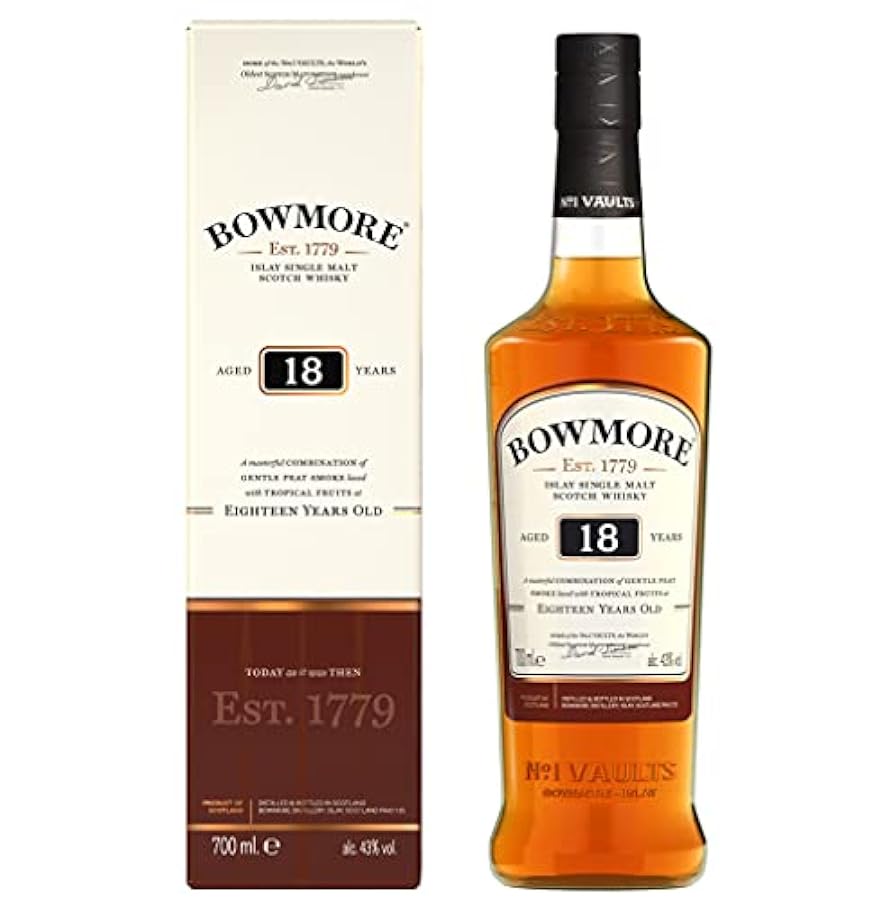Bowmore Bowmore 18 Years Old Islay Single Malt Scotch W