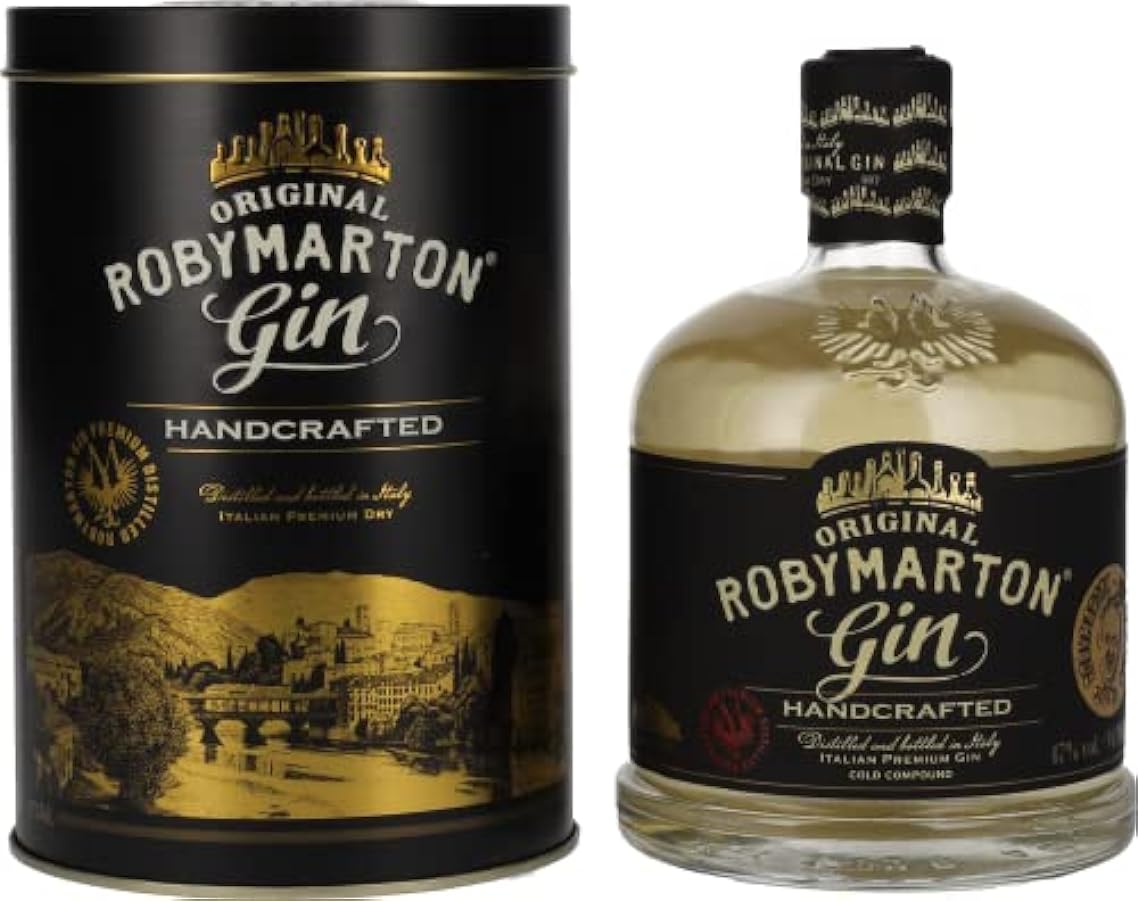 Roby Marton Gin Original Italian Premium Dry 47% Vol. 0